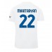 Inter Milan Henrikh Mkhitaryan #22 Borte Drakt 2023-24 Kortermet